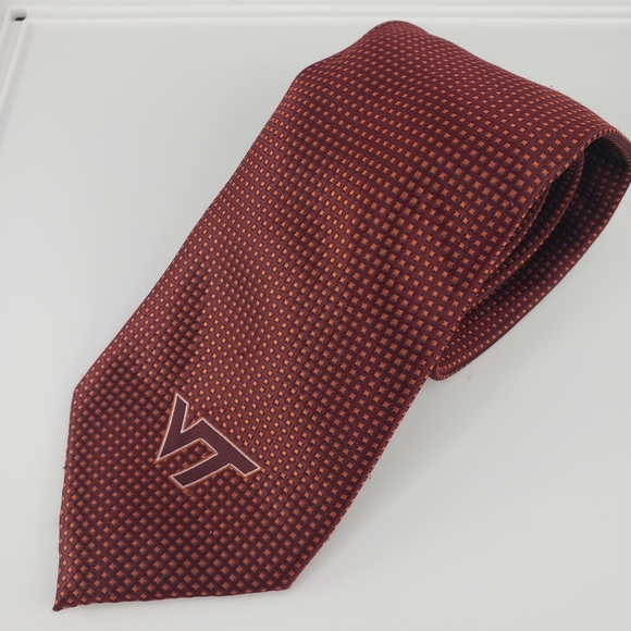 crable sportswear Other - Virgina Tech Orange and Maroon  tie. 100% polyester